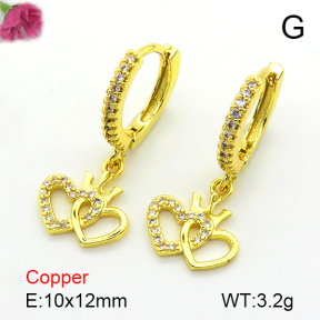 Fashion Copper Earrings  F7E400596vbnb-L024