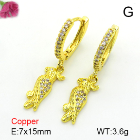 Fashion Copper Earrings  F7E400598vbnb-L024