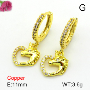 Fashion Copper Earrings  F7E400600vbnb-L024