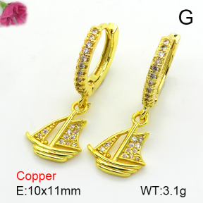 Fashion Copper Earrings  F7E400601vbnb-L024