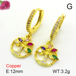 Fashion Copper Earrings  F7E400604vbnb-L024