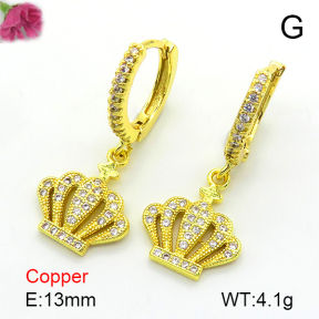 Fashion Copper Earrings  F7E400606vbnb-L024
