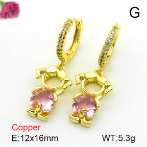 Fashion Copper Earrings  F7E400609vbnb-L024