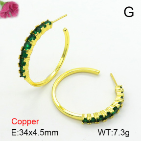 Fashion Copper Earrings  F7E400622bhva-L017