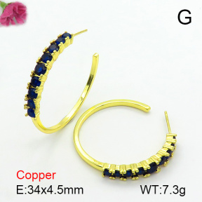 Fashion Copper Earrings  F7E400625bhva-L017