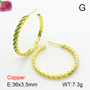 Fashion Copper Earrings  F7E400626bhva-L017