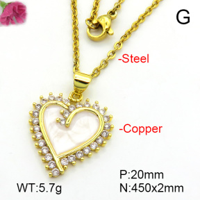 Fashion Copper Necklace  F7N300278aajl-L024