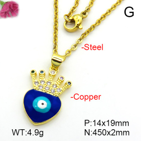 Fashion Copper Necklace  F7N300289avja-L024
