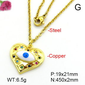 Fashion Copper Necklace  F7N401393avja-L024