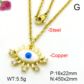 Fashion Copper Necklace  F7N401394avja-L024