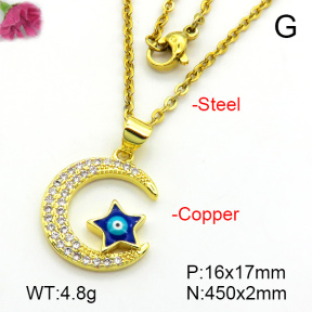 Fashion Copper Necklace  F7N401395avja-L024