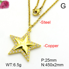 Fashion Copper Necklace  F7N401399aajl-L024