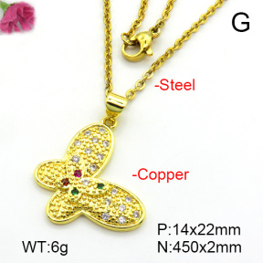 Fashion Copper Necklace  F7N401405aajl-L024