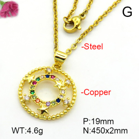 Fashion Copper Necklace  F7N401406aajl-L024