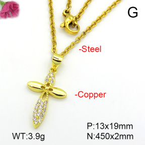 Fashion Copper Necklace  F7N401407vail-L024