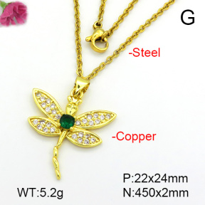 Fashion Copper Necklace  F7N401410aajl-L024
