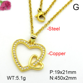 Fashion Copper Necklace  F7N401412aajl-L024
