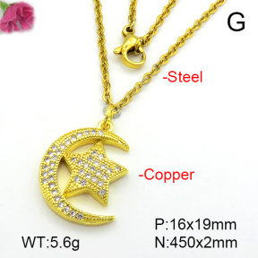 Fashion Copper Necklace  F7N401413baka-L024