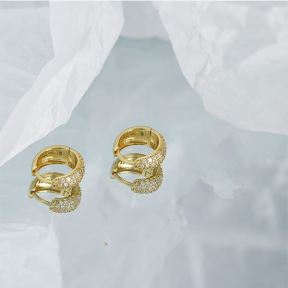 925 Silver Earrings  Weight:2.2g  Size:11.2mm  JE1095aimo-Y05  YHE0465