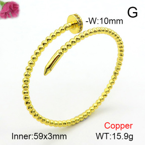 Fashion Copper Bangle  TZ7000011ahjb-L017