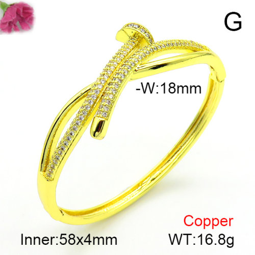 Fashion Copper Bangle  TZ7000012ahlv-L017