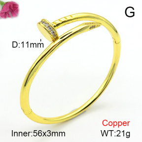 Fashion Copper Bangle  TZ7000013ahjb-L017