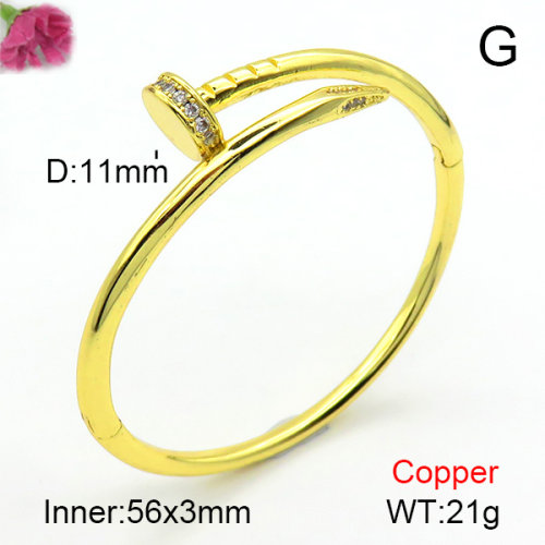 Fashion Copper Bangle  TZ7000013ahjb-L017