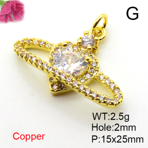 Fashion Copper Pendant  XFPC04330baka-L017