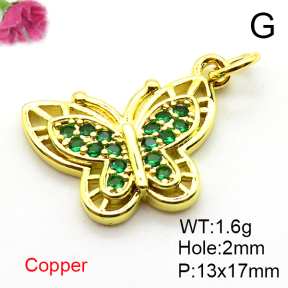 Fashion Copper Pendant  XFPC04344vail-L017