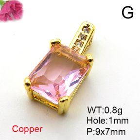 Fashion Copper Pendant  XFPC04356avja-L017