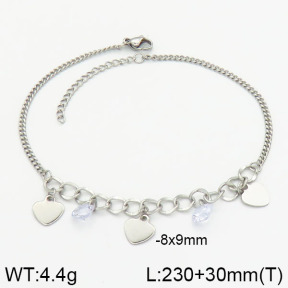 Stainless Steel Anklets  2A9000395ablb-610
