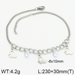 Stainless Steel Anklets  2A9000397ablb-610