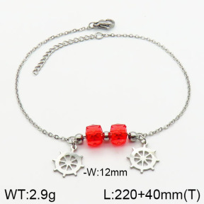 Stainless Steel Anklets  2A9000399aakl-610