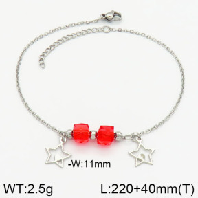 Stainless Steel Anklets  2A9000401aakl-610