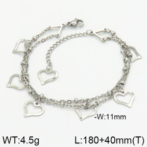 Stainless Steel Bracelet  2B2000613bvpl-610