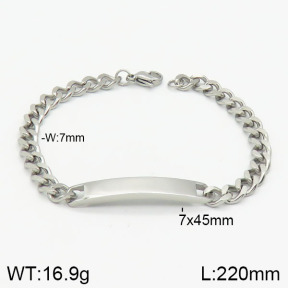 Stainless Steel Bracelet  2B2000619vbpb-201