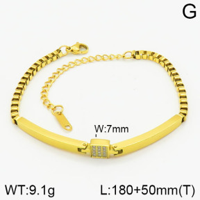 Stainless Steel Bracelet  2B4000907ahjb-201