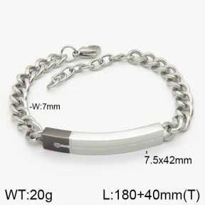 Stainless Steel Bracelet  2B4000914ahjb-201
