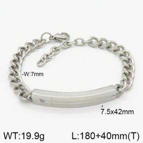 Stainless Steel Bracelet  2B4000915vhha-201