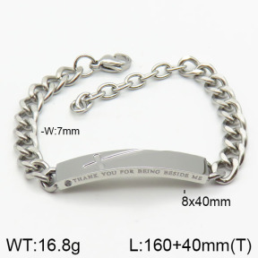Stainless Steel Bracelet  2B4000916bhia-201