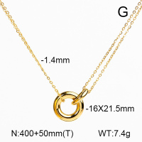 Stainless Steel Necklace  Handmade Polished  7N2000457bhia-066