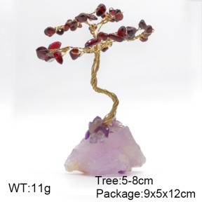 Ornament Accessory  Garnet & Fluorite,Primary Color Brass  F6OA00008bvpl-Y008