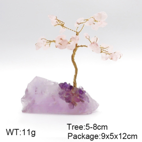 Ornament Accessory  Rose Quartz & Fluorite,Primary Color Brass  F6OA00009bvpl-Y008