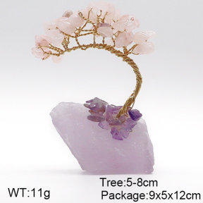 Ornament Accessory  Rose Quartz & Fluorite,Primary Color Brass  F6OA00017bvpl-Y008