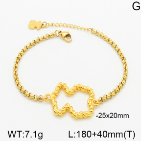 SS Bear Bracelets  TB5000137vhmv-659