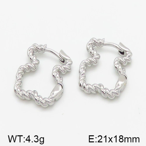SS Bear Earrings  TE5000137bhia-659