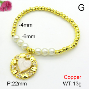 Fashion Copper Bracelet  F7B300580bbml-L024