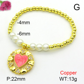 Fashion Copper Bracelet  F7B300581bbml-L024