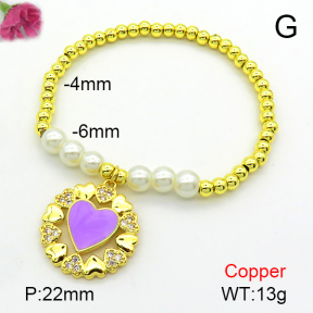 Fashion Copper Bracelet  F7B300582bbml-L024
