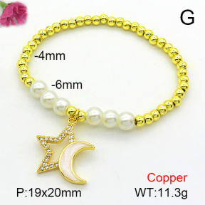 Fashion Copper Bracelet  F7B300587bbml-L024